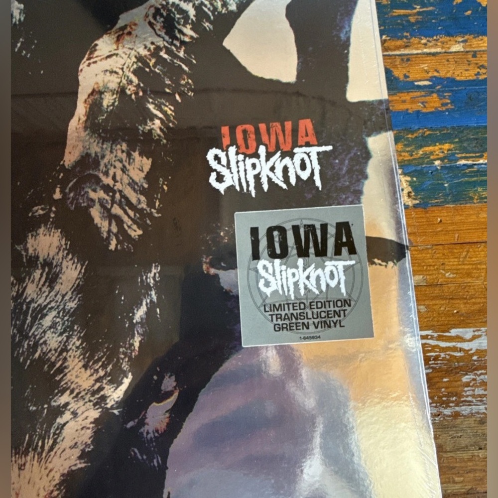 Slipknot. Iowa Translucent. Color vinyl. Double. NEW!!! - Picture 3 of 6